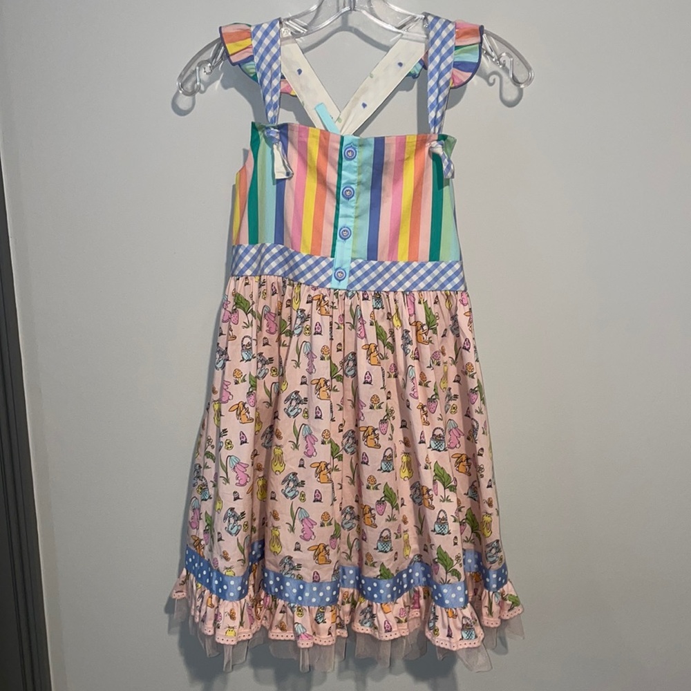 Matilda Jane Bunny Up Knot Easter Dress Size 12
